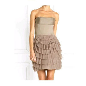 BCBGMAXAZRIA Strapless Cocktail Dress - Size XS